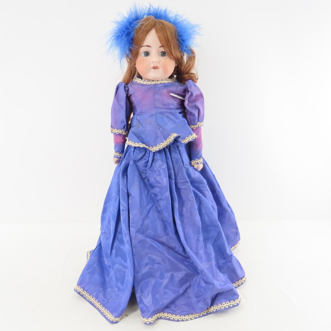 Antique German & A. Marseilles Bisque Head Dolls - 2