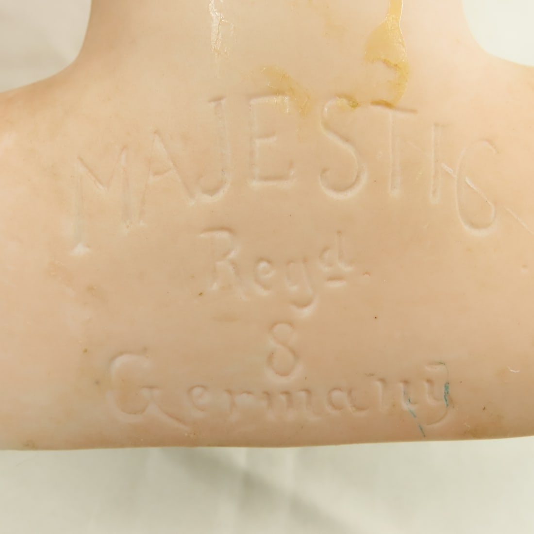 5 Antique Bisque Heads and 2 Cloth Doll Bodies - 5