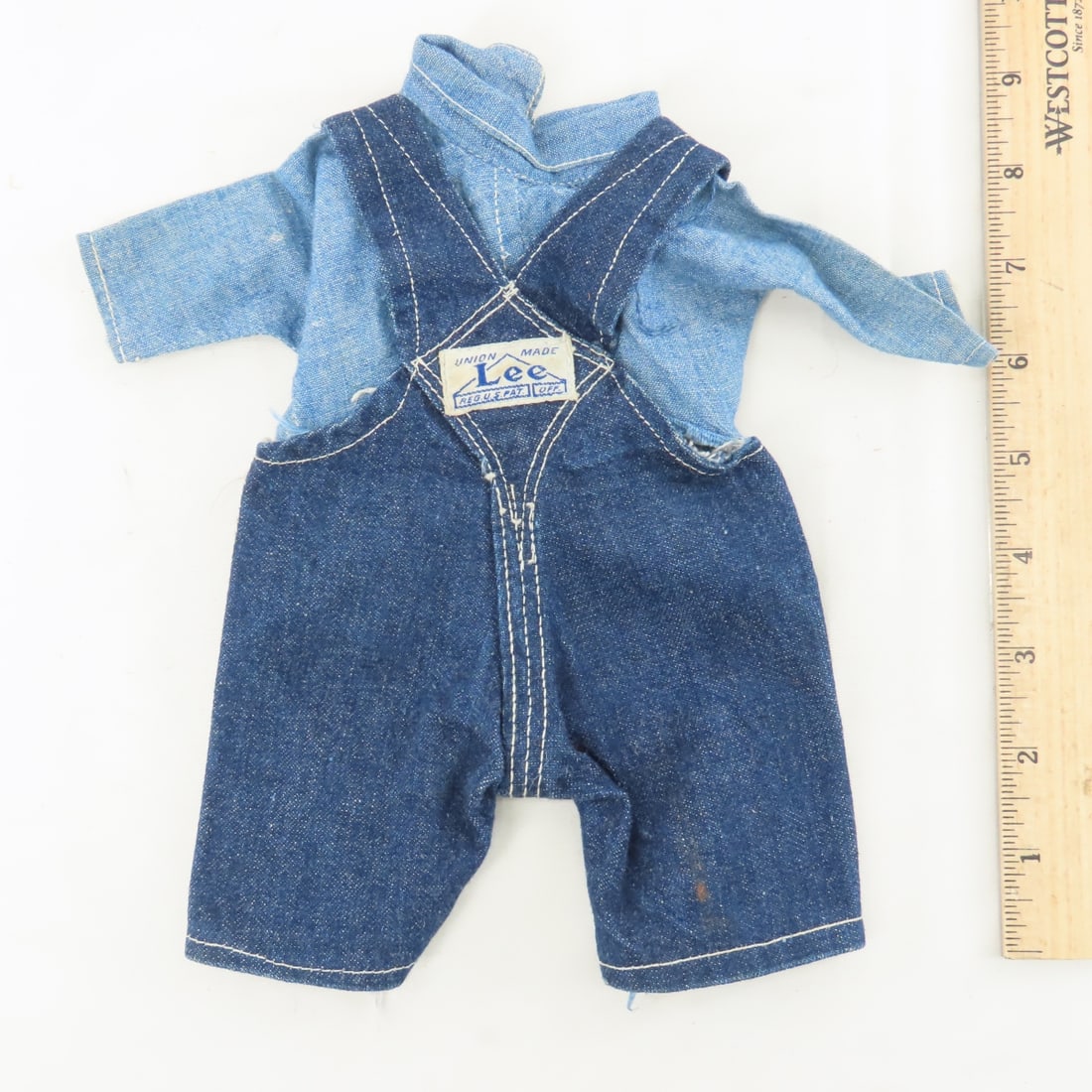 1930's Buddy Lee Original Lee Overall & Shirt - 2