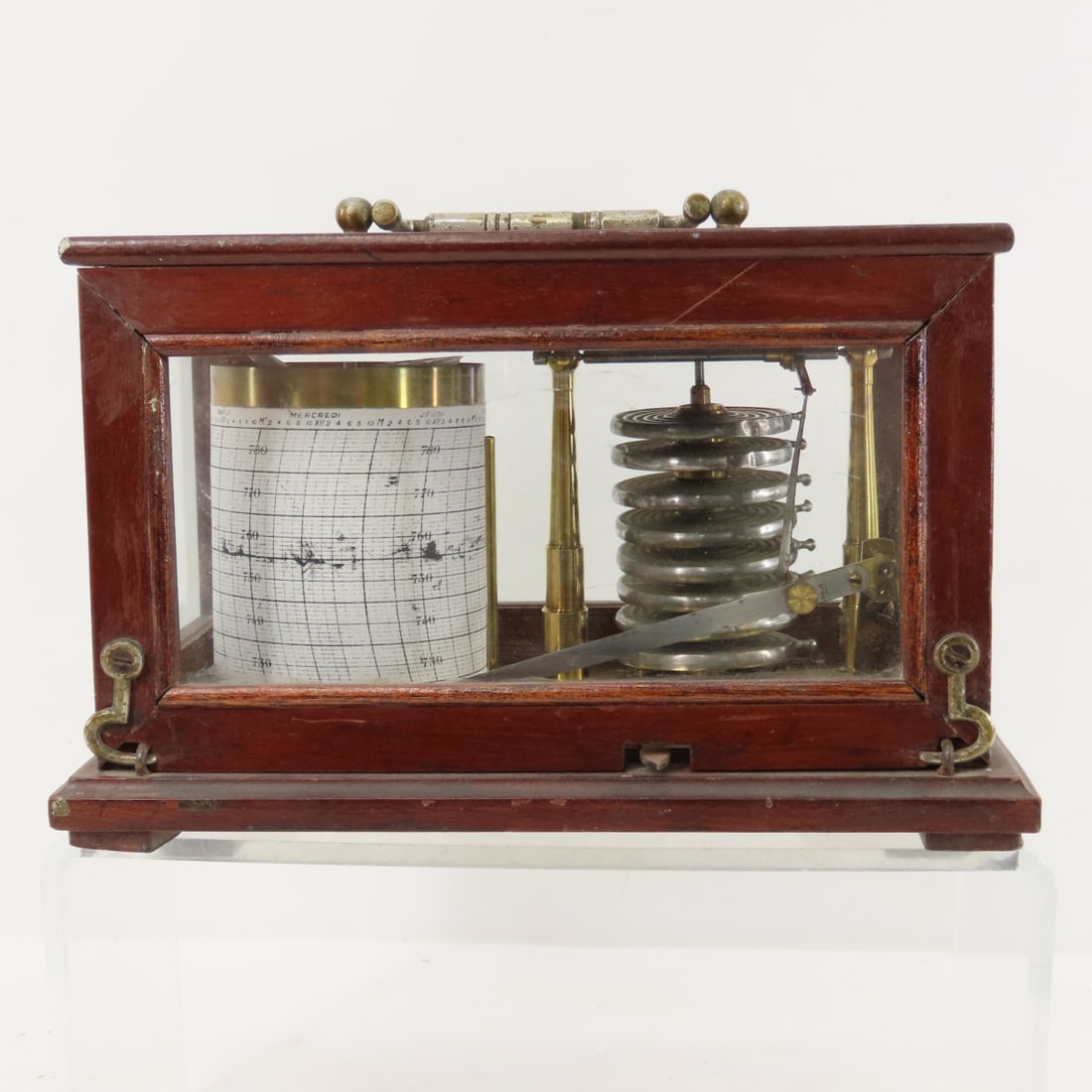 Antique French Barograph, Weather Recorder (1 of 17)