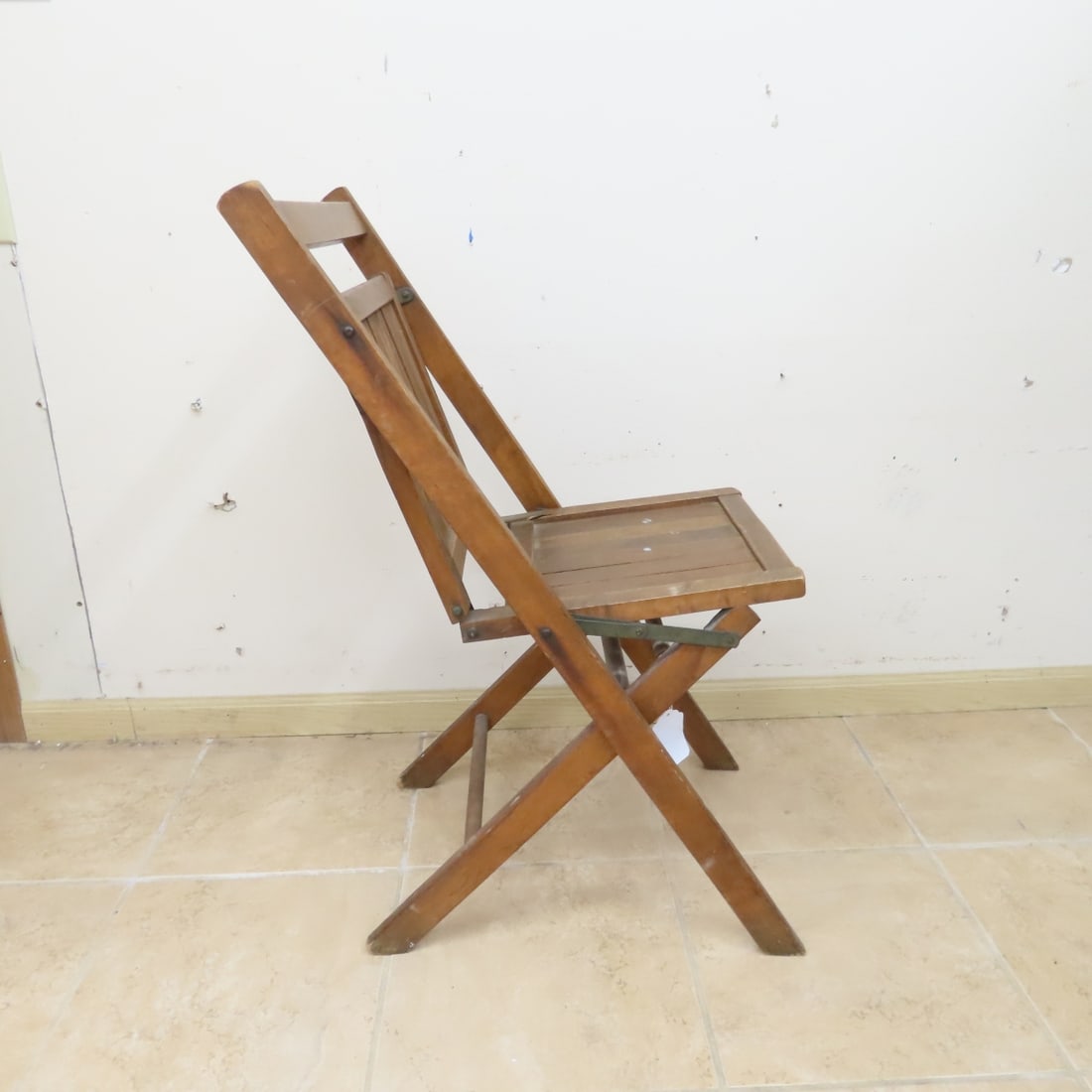 Vintage Tripod, Golf Clubs & Folding Chair - 12