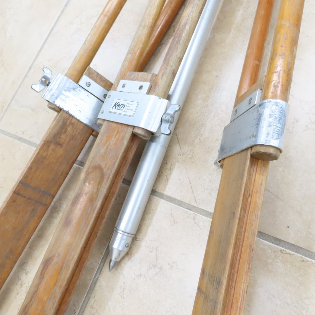 Vintage Tripod, Golf Clubs & Folding Chair - 8