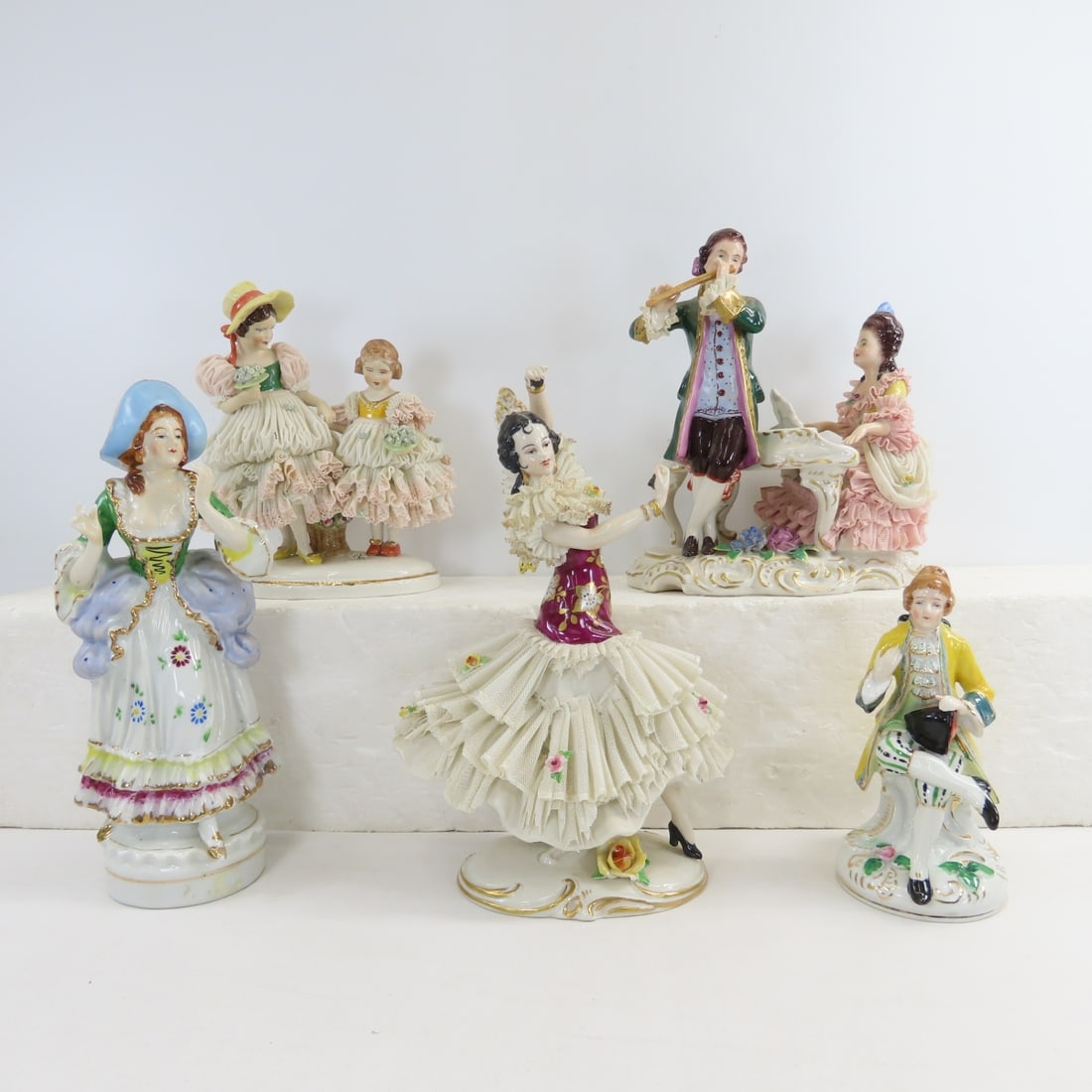 Vintage Dresden & Porcelain Figurines (1 of 20)
