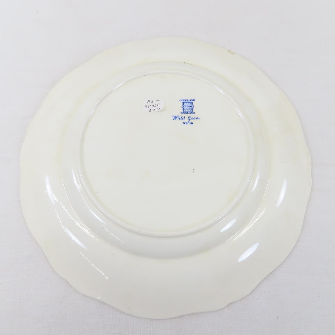 Spode & Made In England Blue Transferware plates - 5