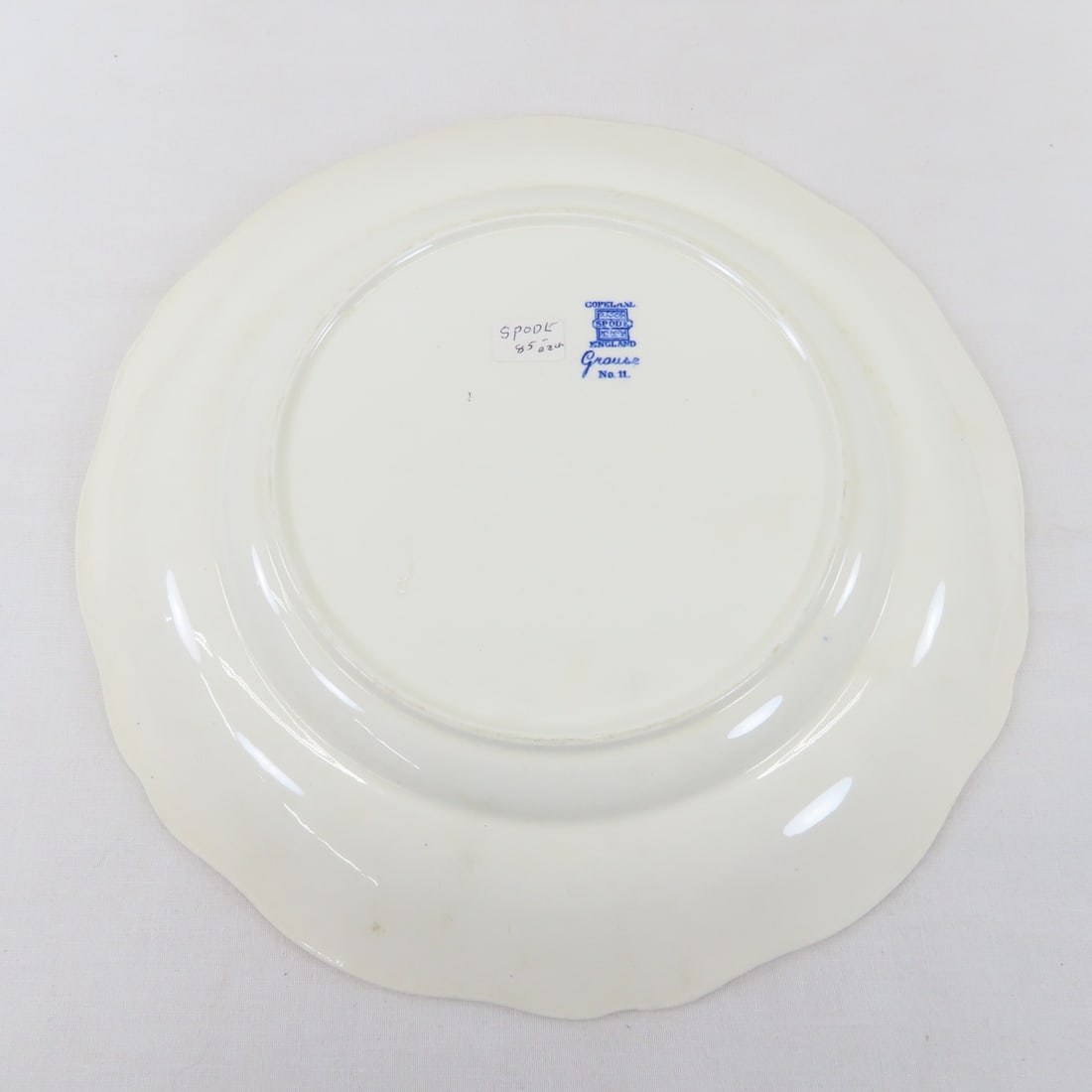 Spode & Made In England Blue Transferware plates - 9