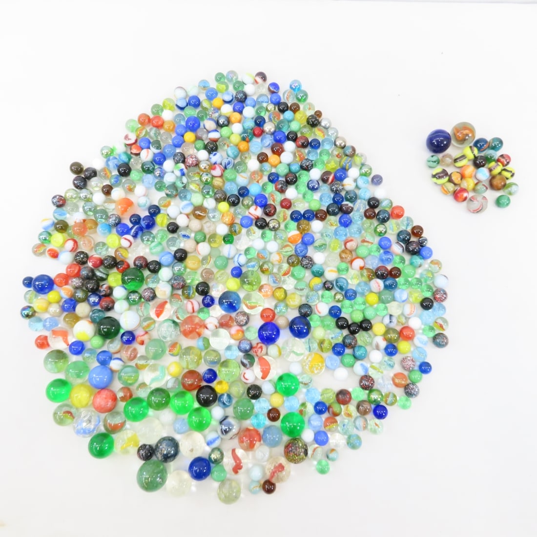 Vintage & Modern Marbles & Shooters approx 7lb (1 of 18)