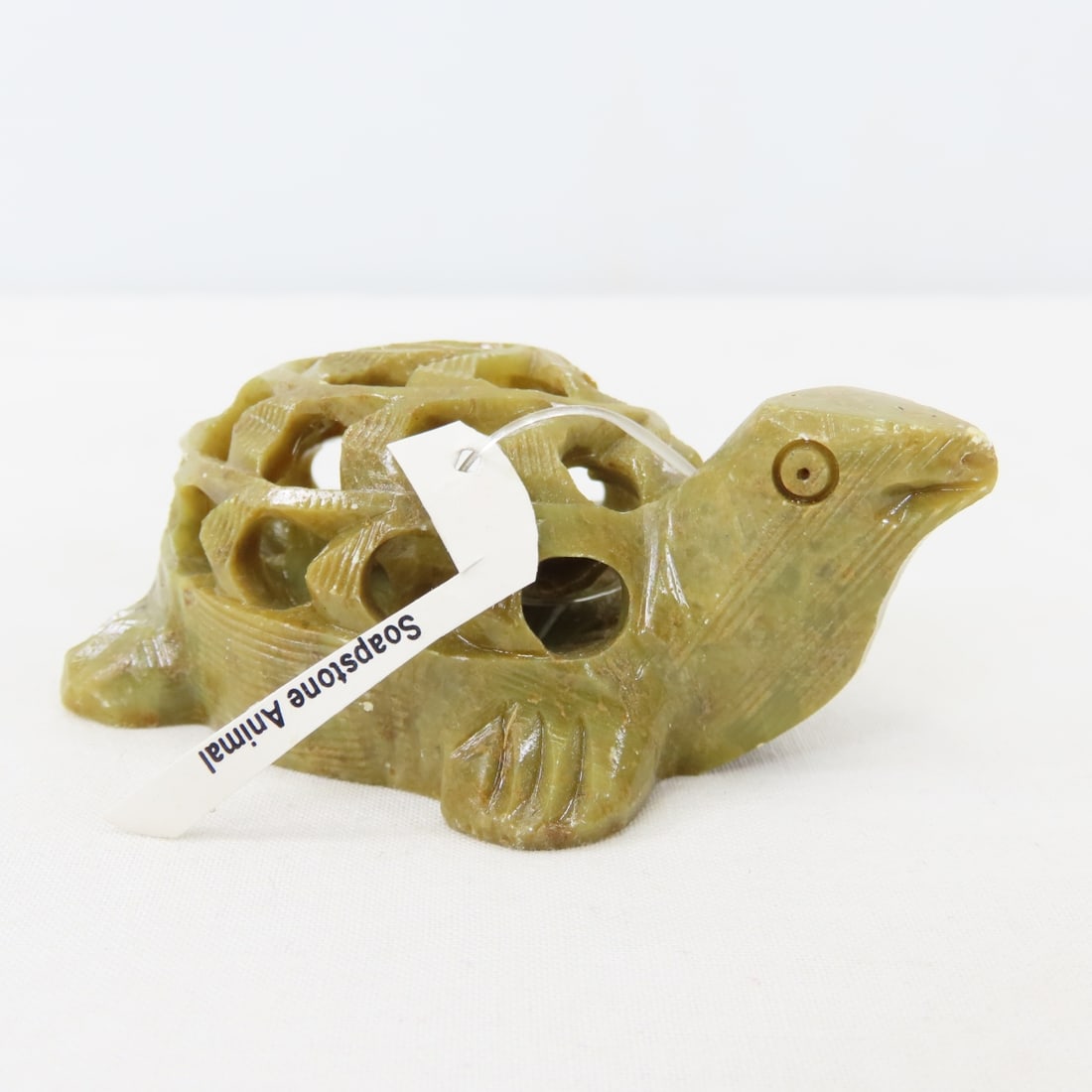 Cinnabar Snuff Container, mini Buddha, Jade Disc - 2