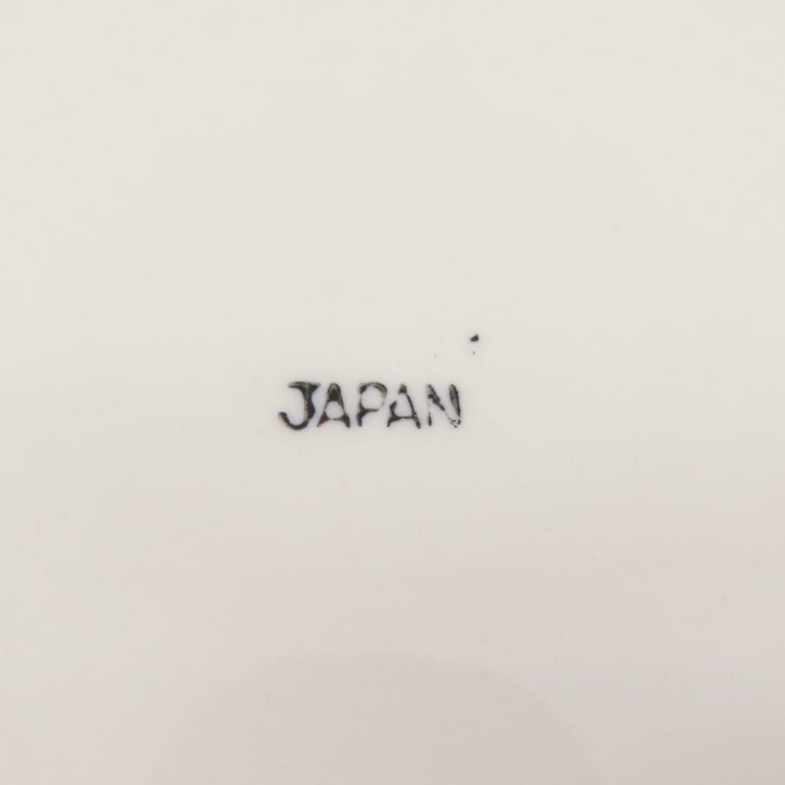 6 Japanese Flow Blue Plates and 1 Platter - 15