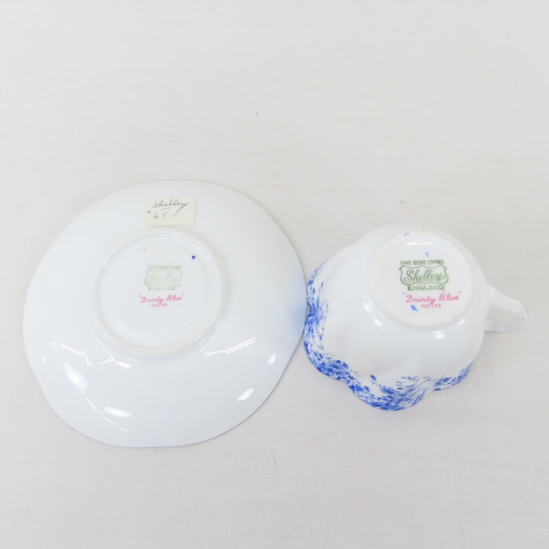 Shelley Teacup & Saucer, Drayton Manor Pitcher - 16