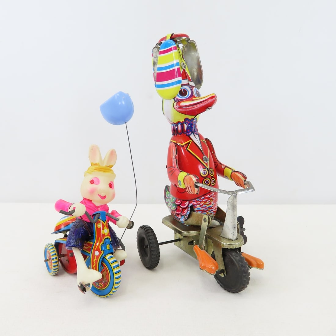 Paper Mache Easter Bunny & Chick, Tin Toys & more - 8