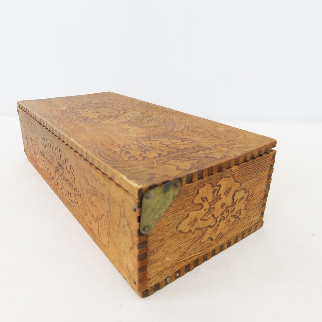 Vintage Wood Advertising Boxes, W.H. Baker's - 11