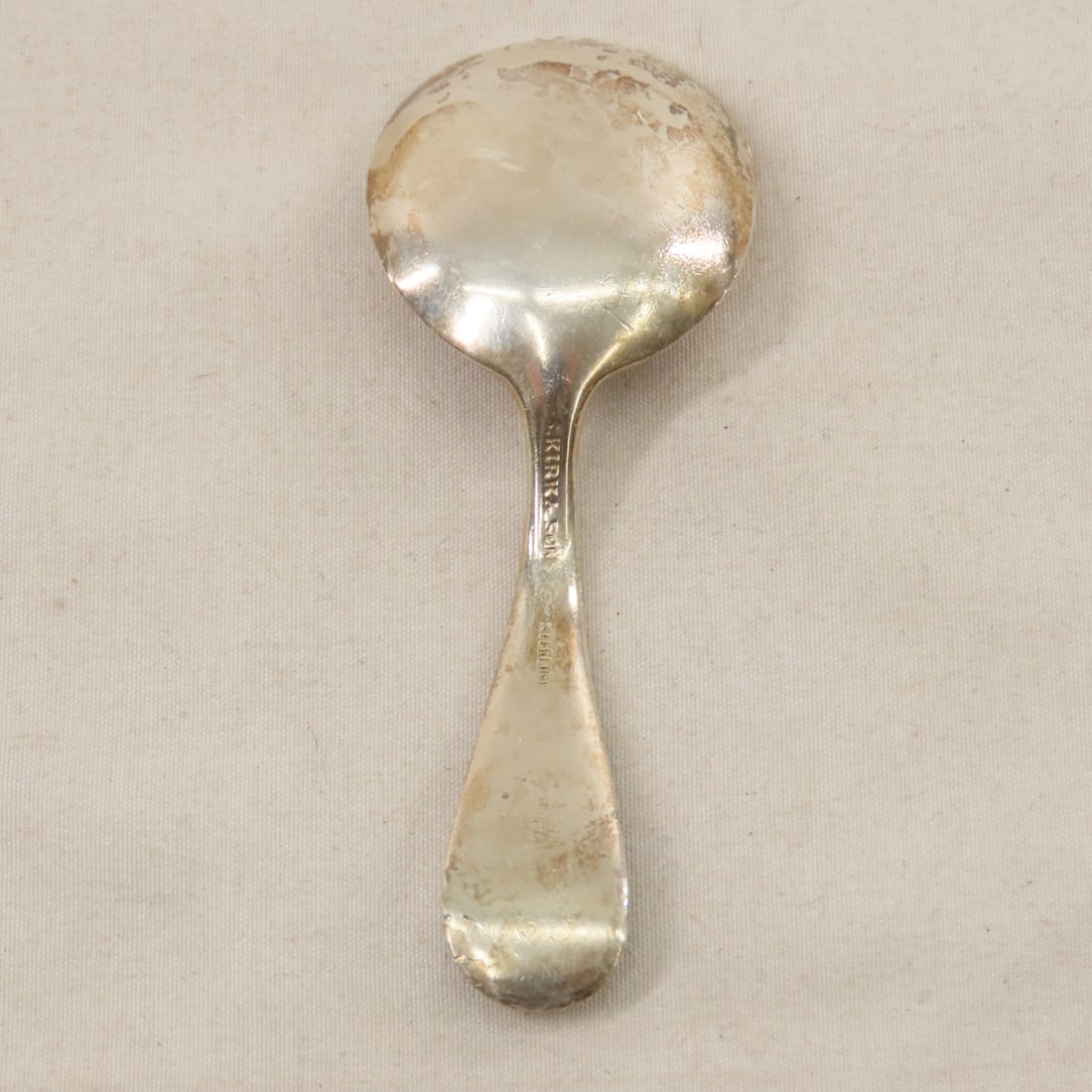 S Kirk & Sons Sterling Sunflower Baby Fork & Spoon - 4