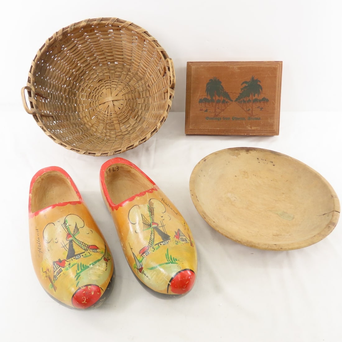 Pewter Plates, Wooden Boxes, Milk Bottle & More - 14