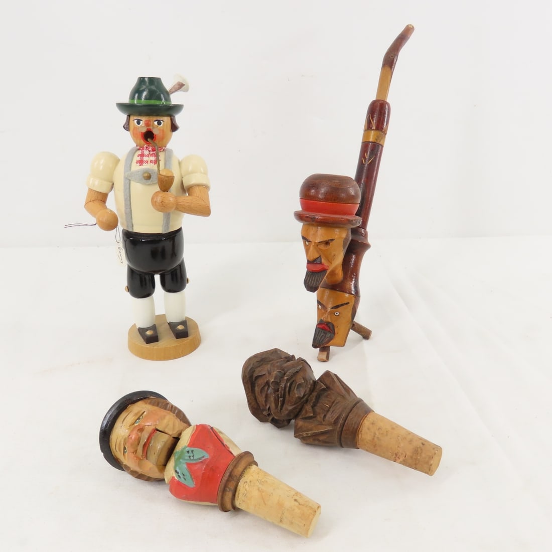 Anri bottle stoppers, incense figure, wood pipe (1 of 20)