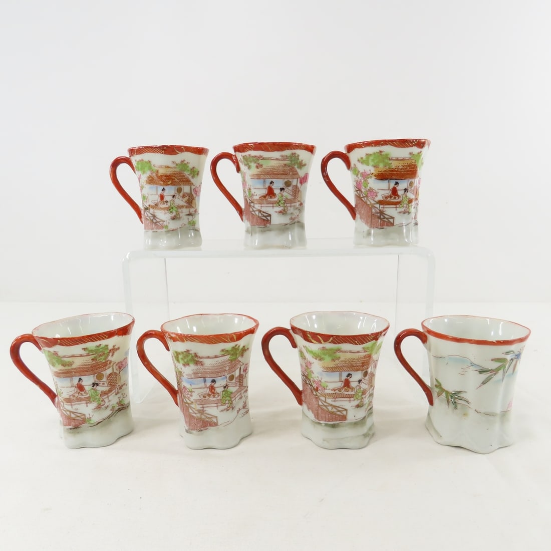 Vintage Japanese tee/chocolate set. - 15