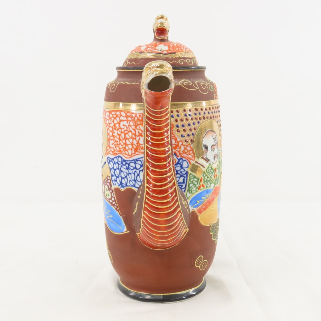 Japanese Satsuma style tea set & more - 3