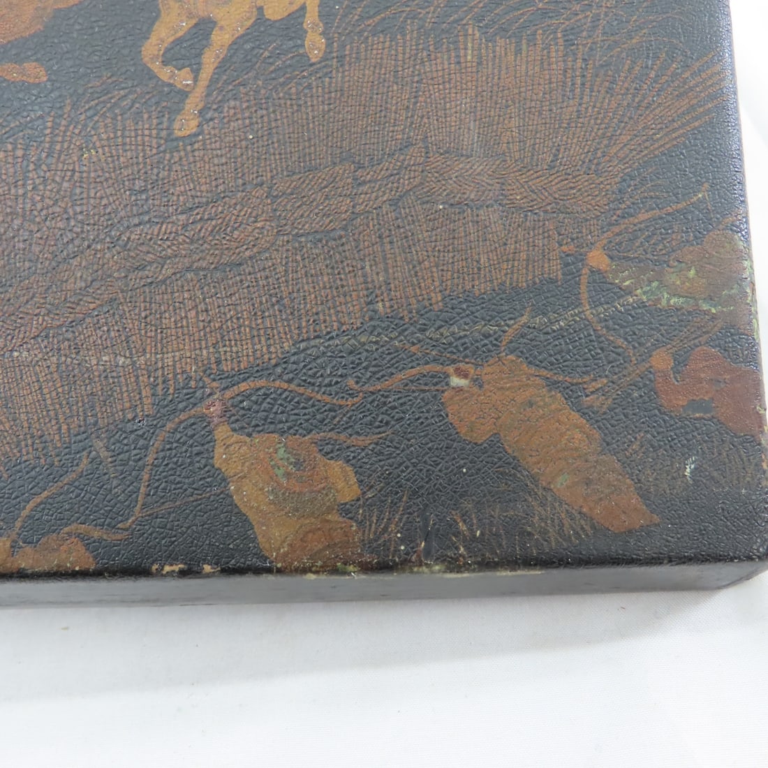 Vintage Japanese painted folding shelf & more - 19