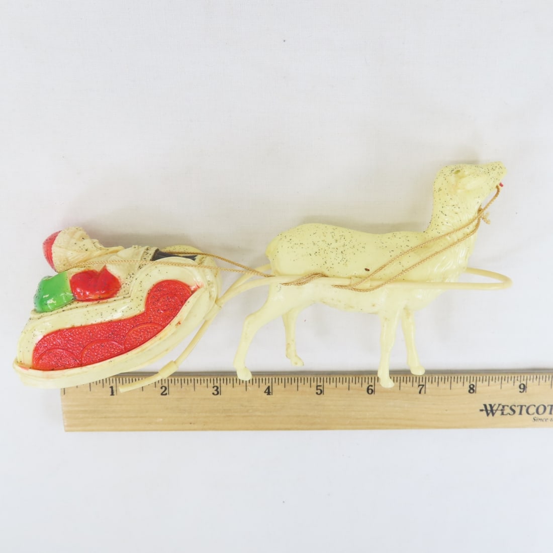 Vintage Steiff Santa, Windup Bell Ringing Santa - 12