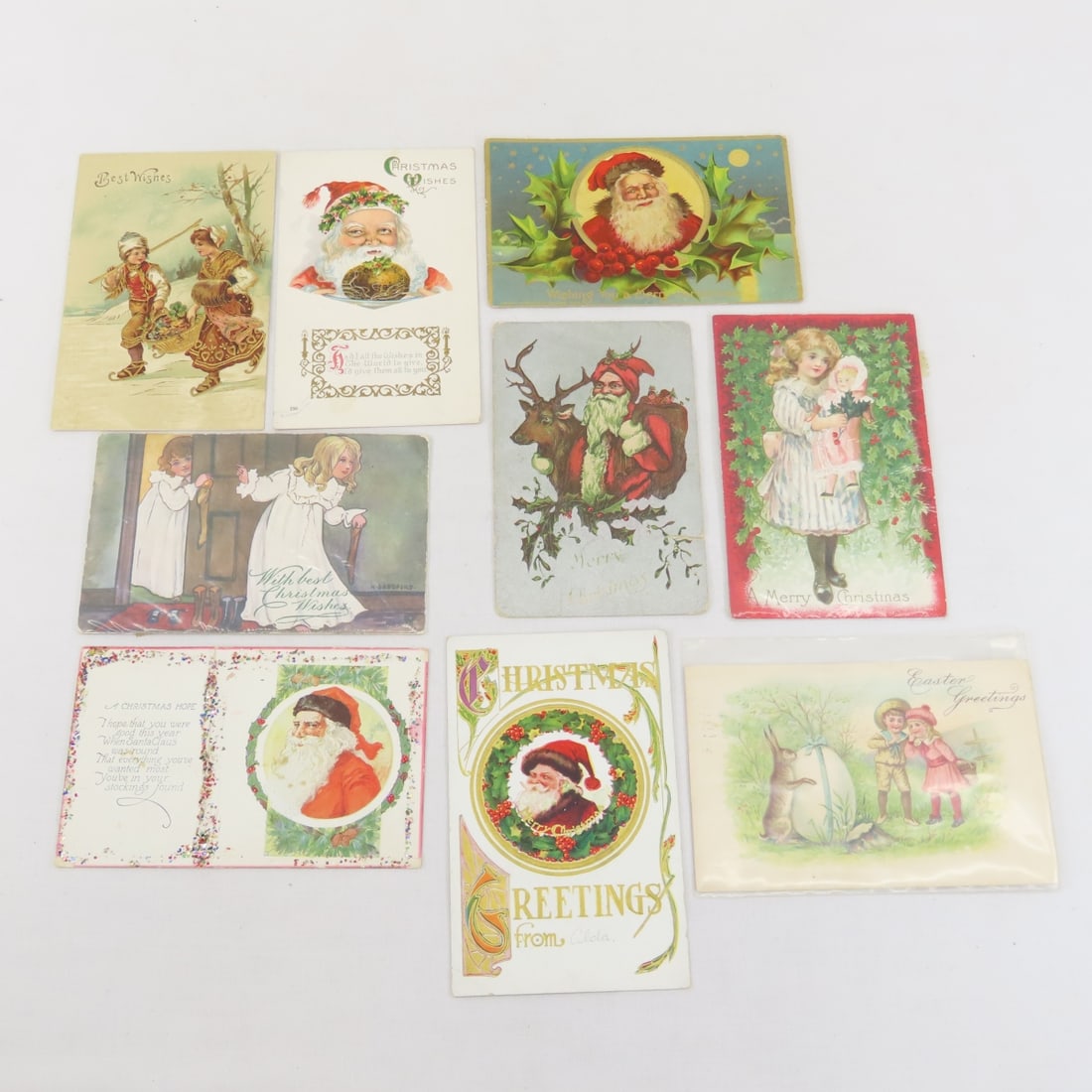 Vintage Steiff Santa, Windup Bell Ringing Santa - 17