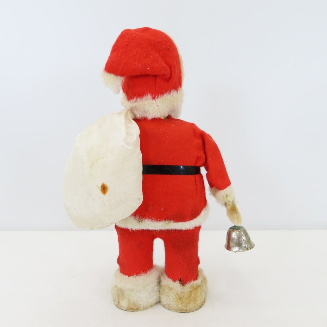 Vintage Steiff Santa, Windup Bell Ringing Santa - 3