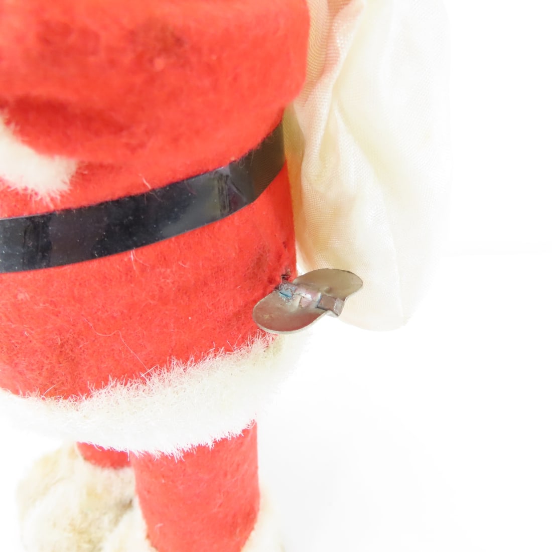 Vintage Steiff Santa, Windup Bell Ringing Santa - 4