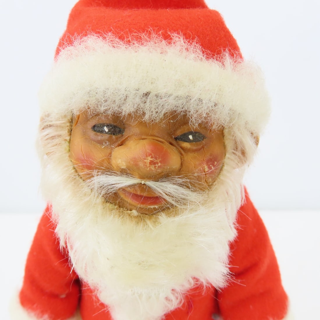 Vintage Steiff Santa, Windup Bell Ringing Santa - 7