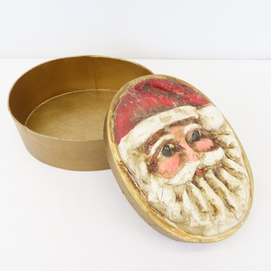 Vintage Steiff Santa, Windup Bell Ringing Santa - 9