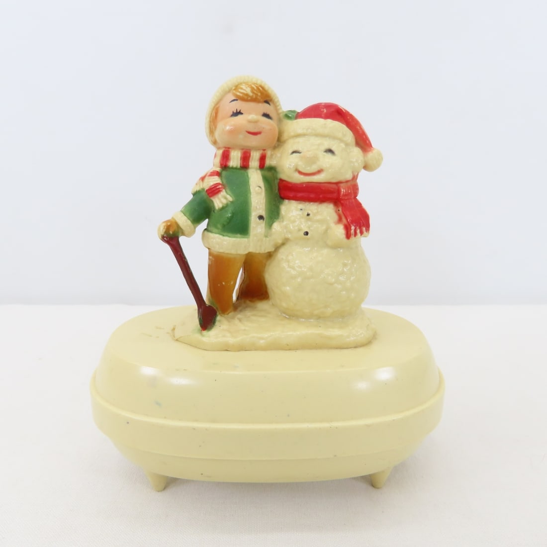 Vintage Santa Ornaments & figures, Chenille, Japan - 2