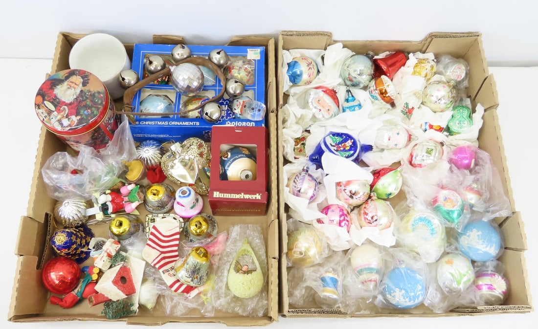 Vintage & Modern Christmas Ornaments; Blown Glass (1 of 18)
