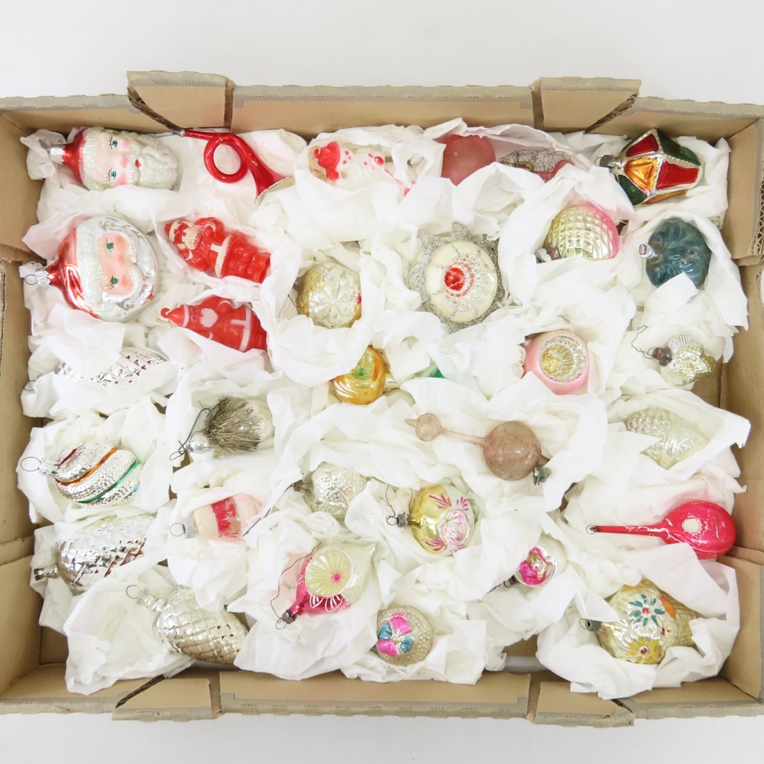 Vintage & Antique Christmas Ornaments & storage - 11