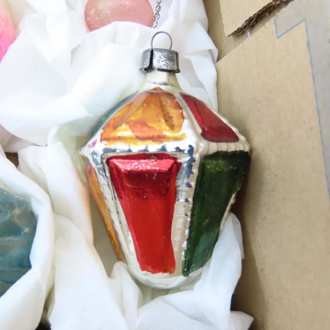 Vintage & Antique Christmas Ornaments & storage - 18