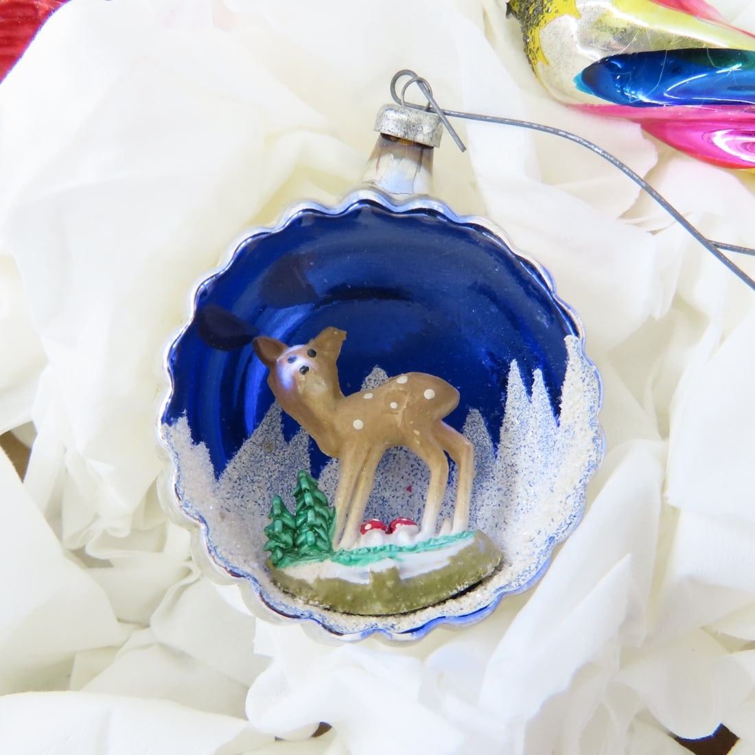 Vintage & Antique Christmas Ornaments & storage - 3