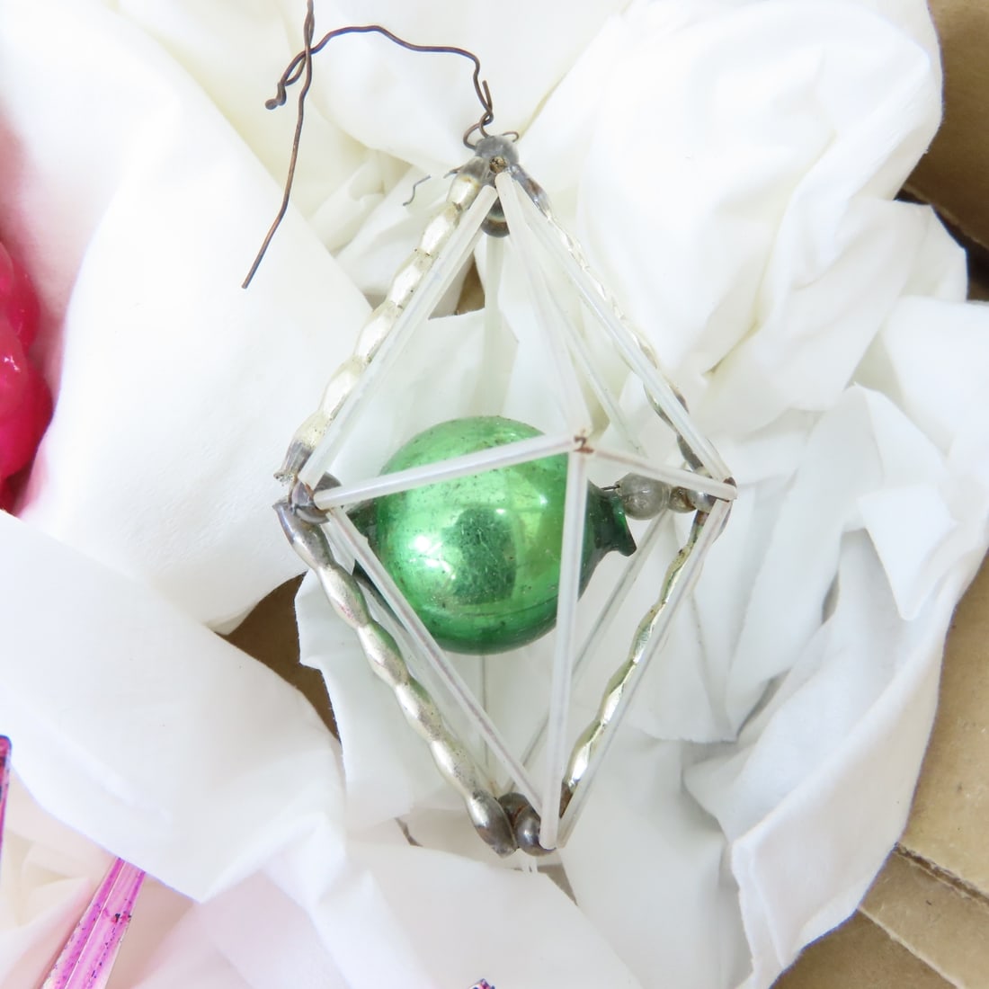 Vintage & Antique Christmas Ornaments & storage - 5