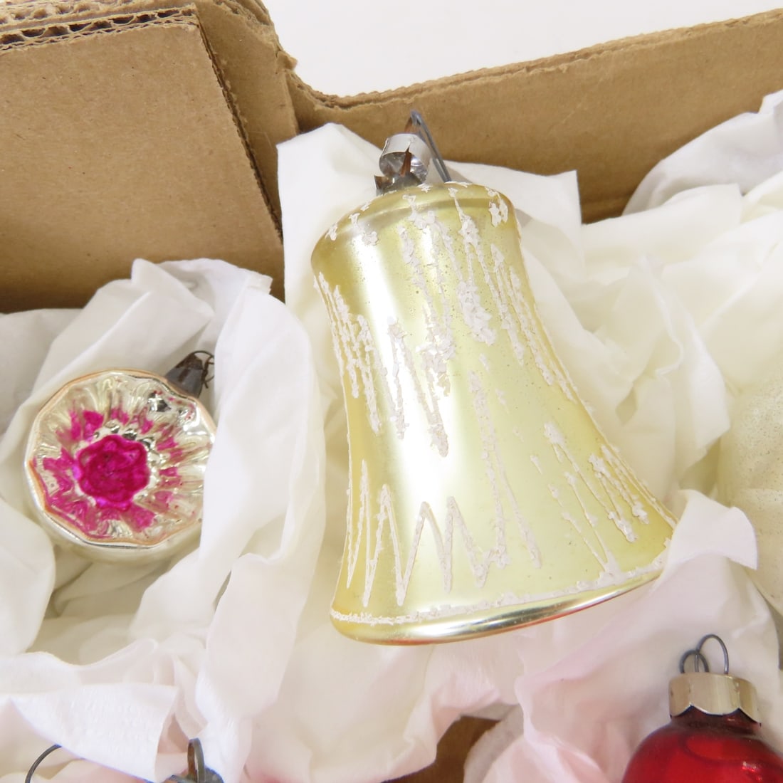 Vintage & Antique Christmas Ornaments & storage - 7