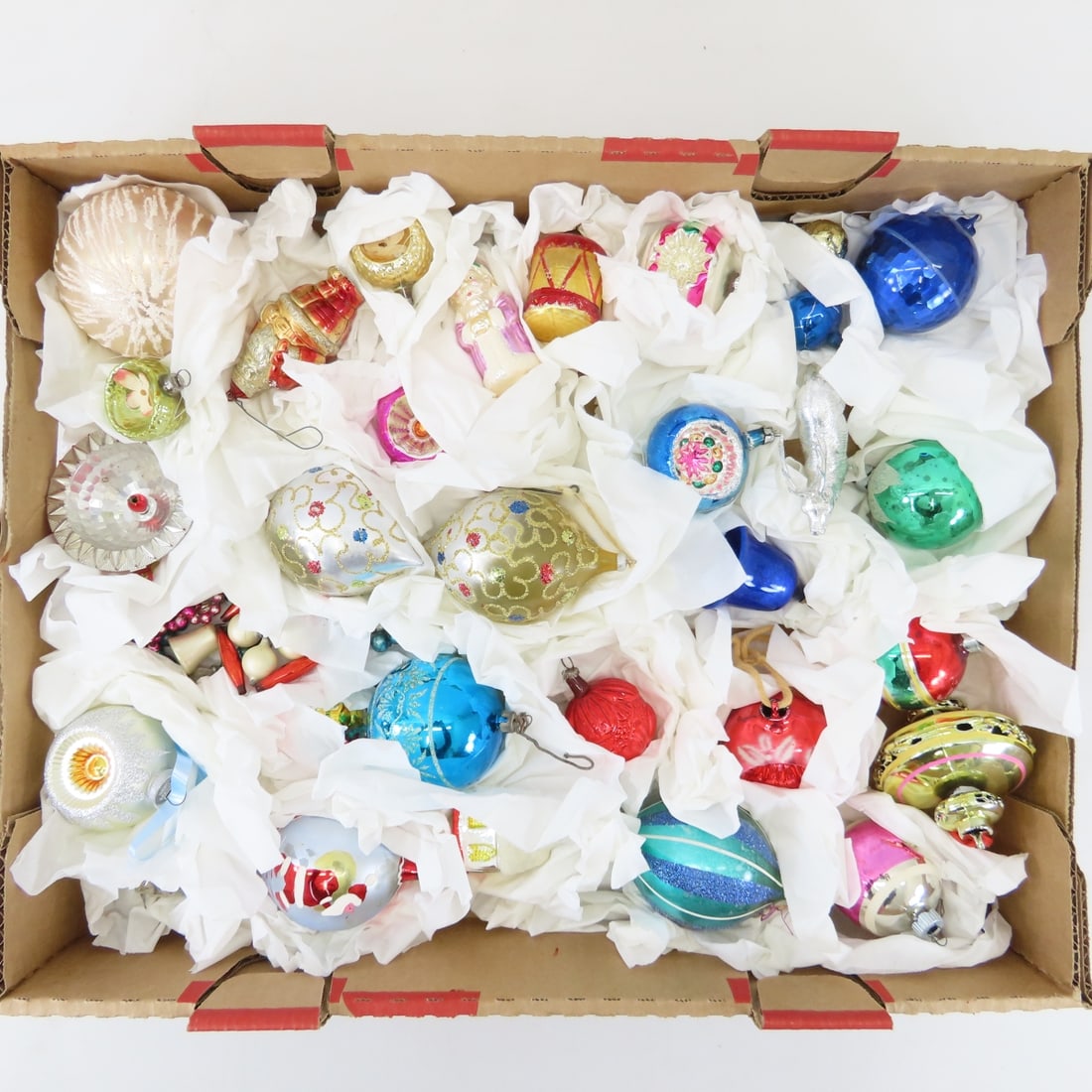 Vintage & Antique Christmas Ornaments & storage - 11