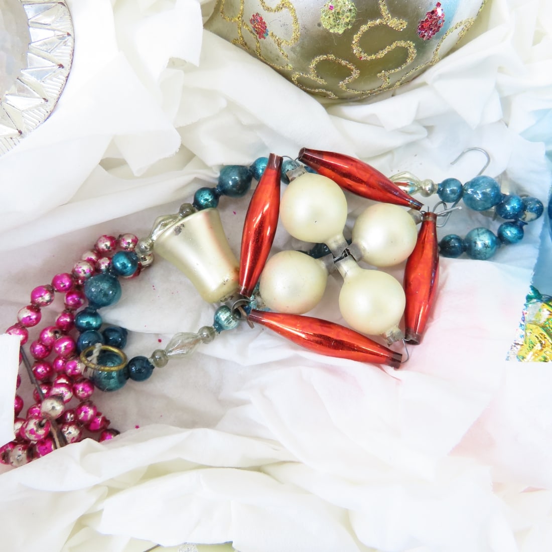 Vintage & Antique Christmas Ornaments & storage - 20