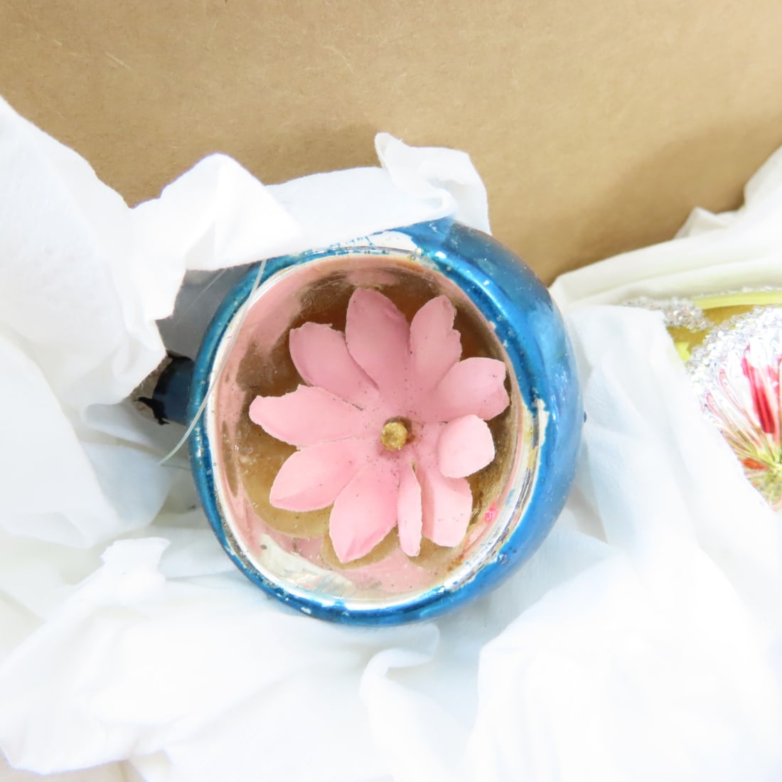 Vintage & Antique Christmas Ornaments & storage - 7