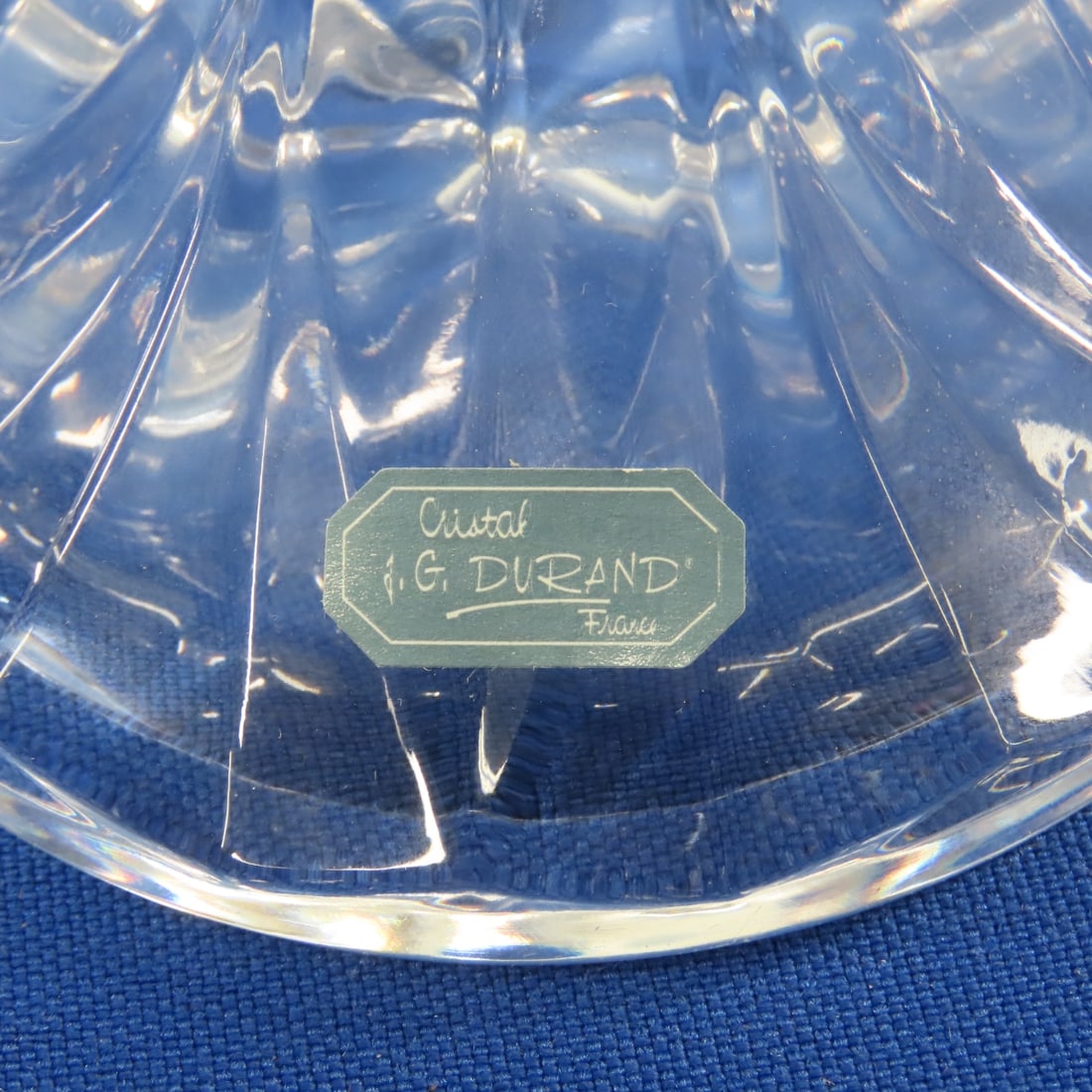 4 JG Durand Cristal D'Arques Crystal glasses - 9