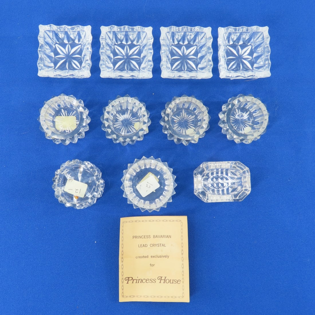 Glass Salt Cellars, Toothpick Holders & More - 10