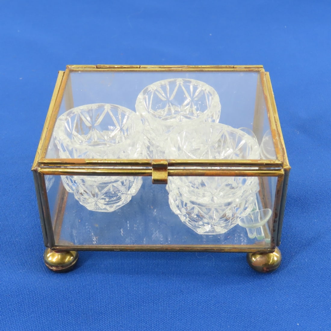 Glass Salt Cellars, Toothpick Holders & More - 16