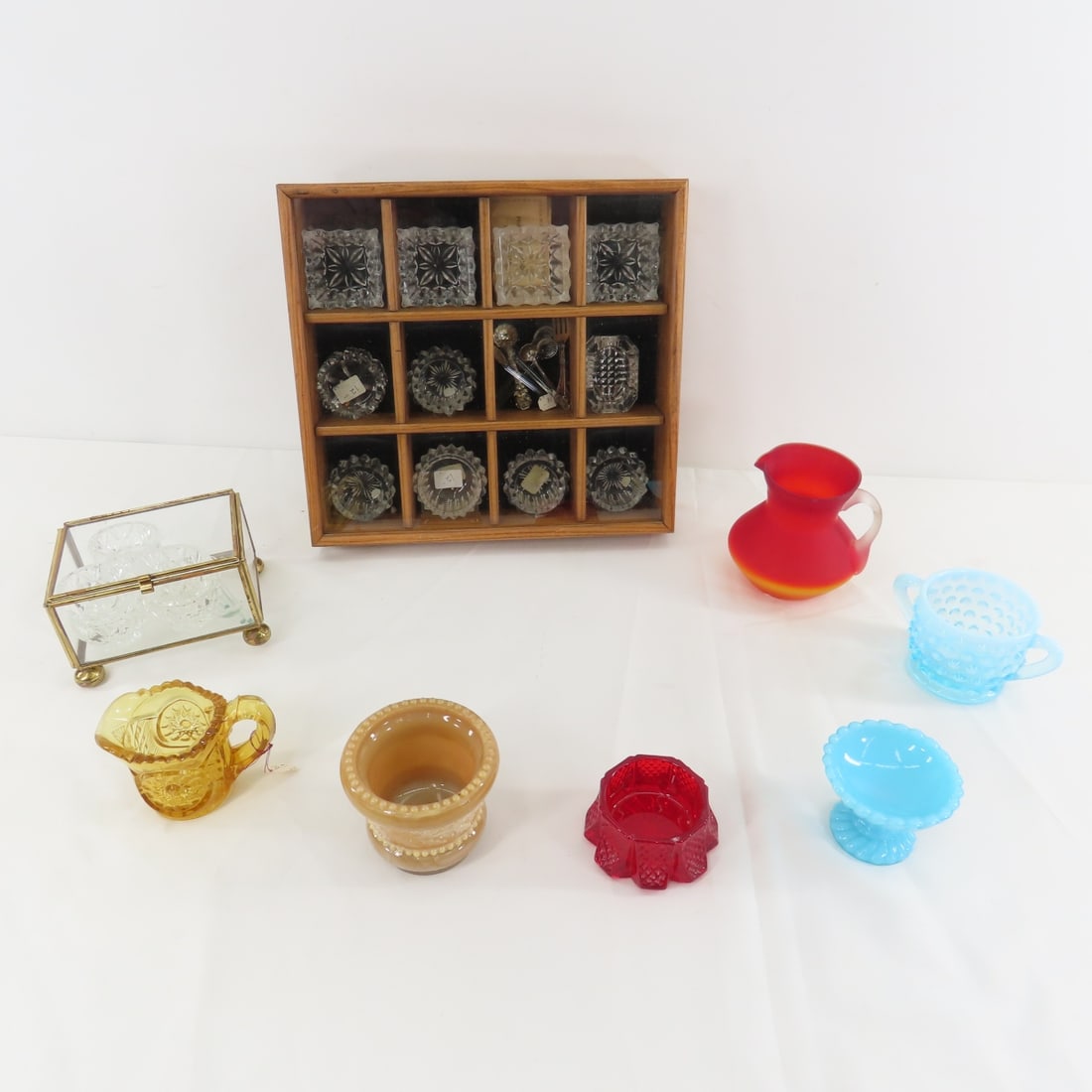 Glass Salt Cellars, Toothpick Holders & More (1 of 19)