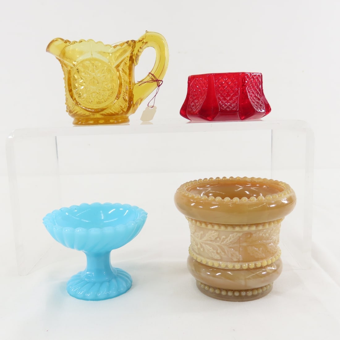 Glass Salt Cellars, Toothpick Holders & More - 6