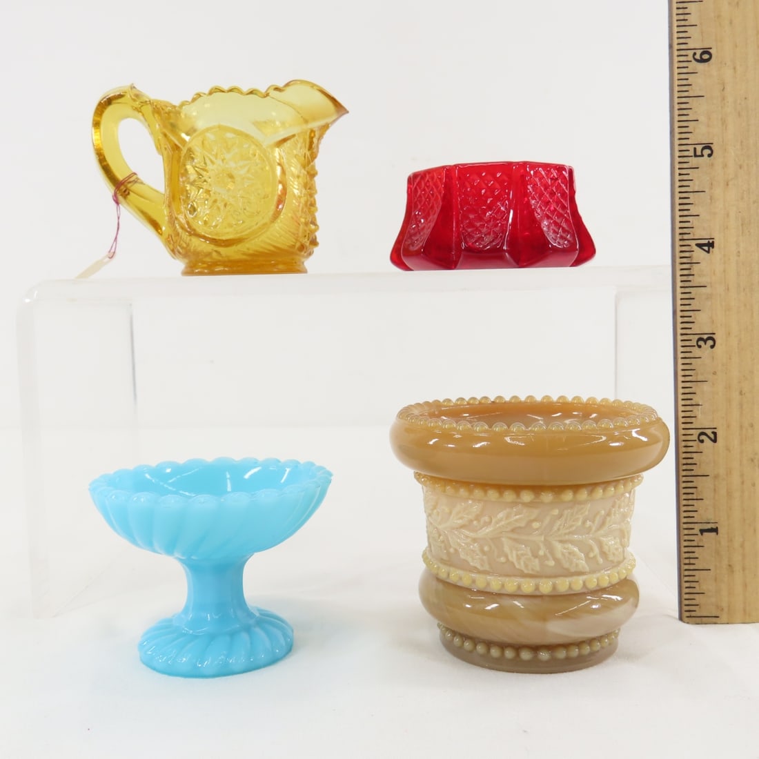 Glass Salt Cellars, Toothpick Holders & More - 7