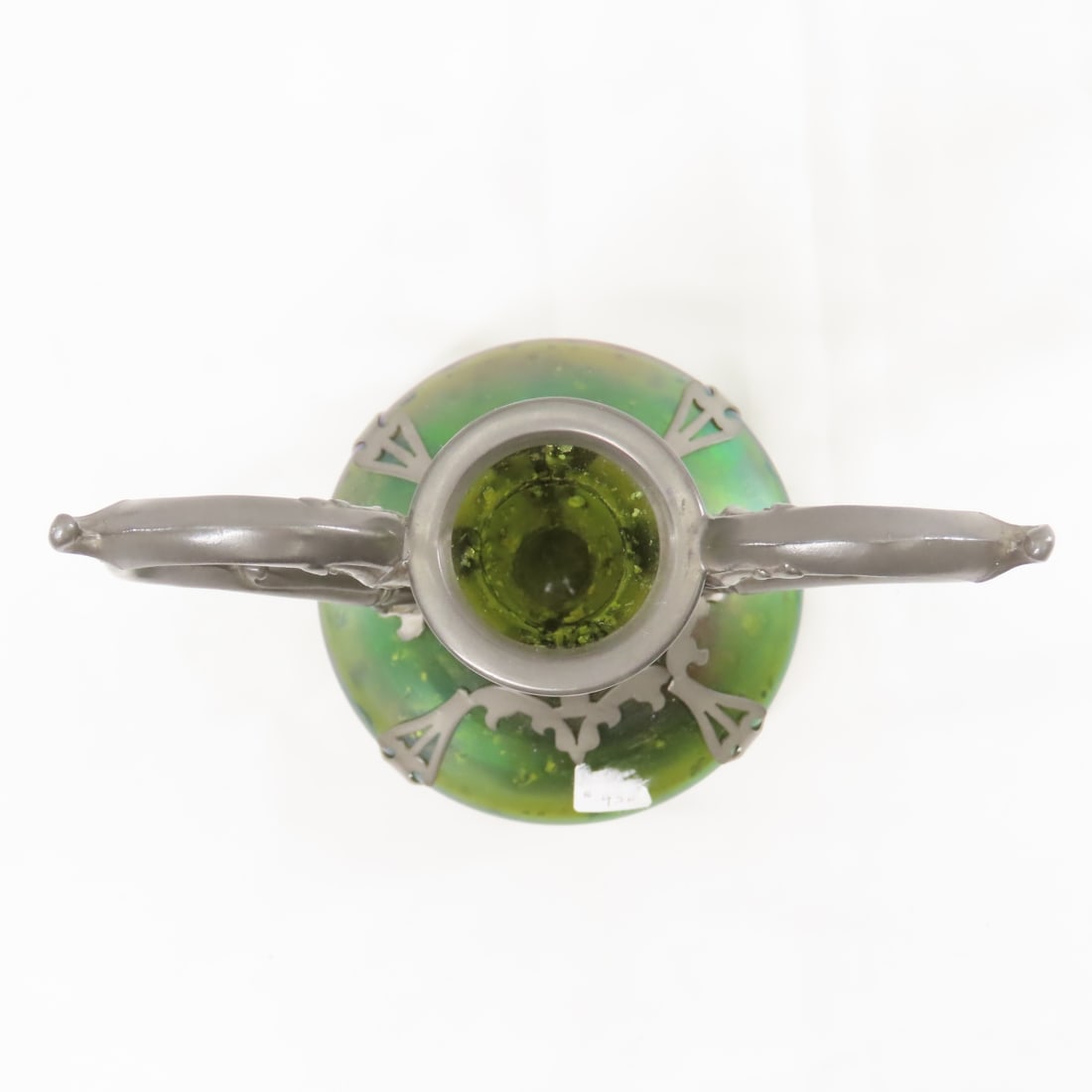 Art Nouveau Bohemian Austria Kralik Threaded bowl - 12