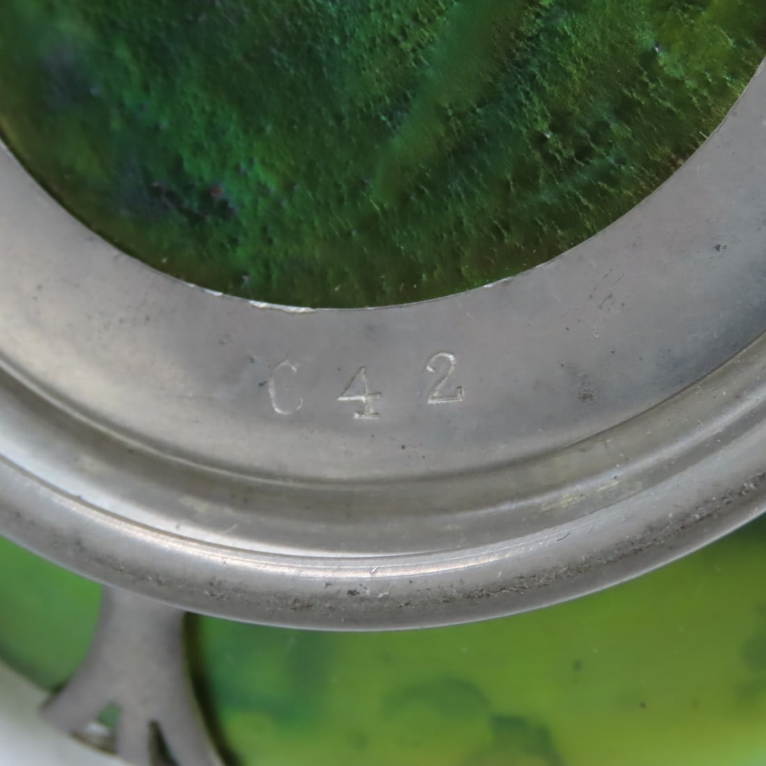 Art Nouveau Bohemian Austria Kralik Threaded bowl - 17