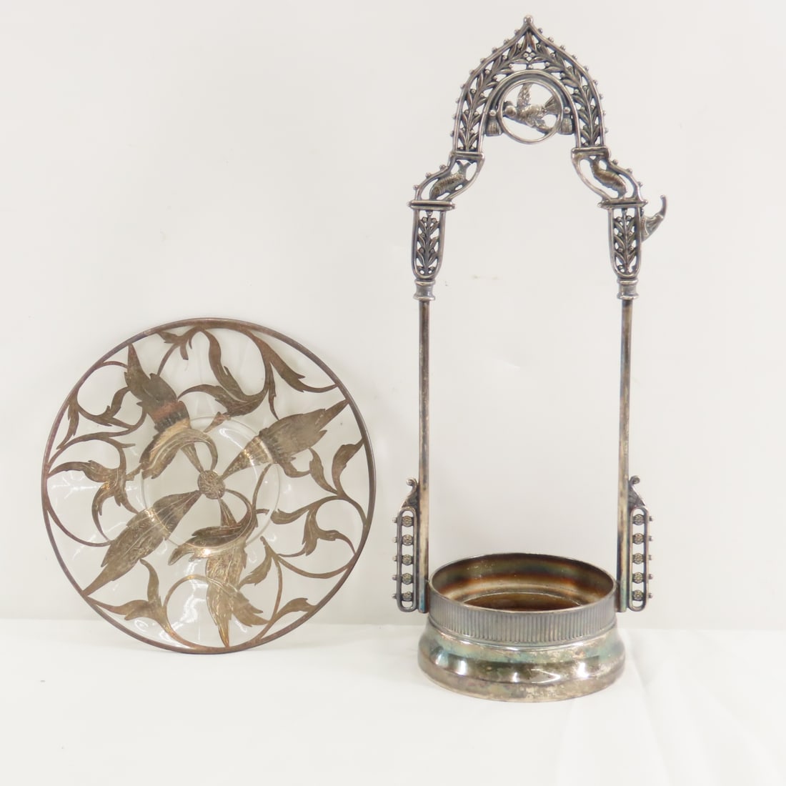 Art Nouveau Bohemian Austria Kralik Threaded bowl - 18