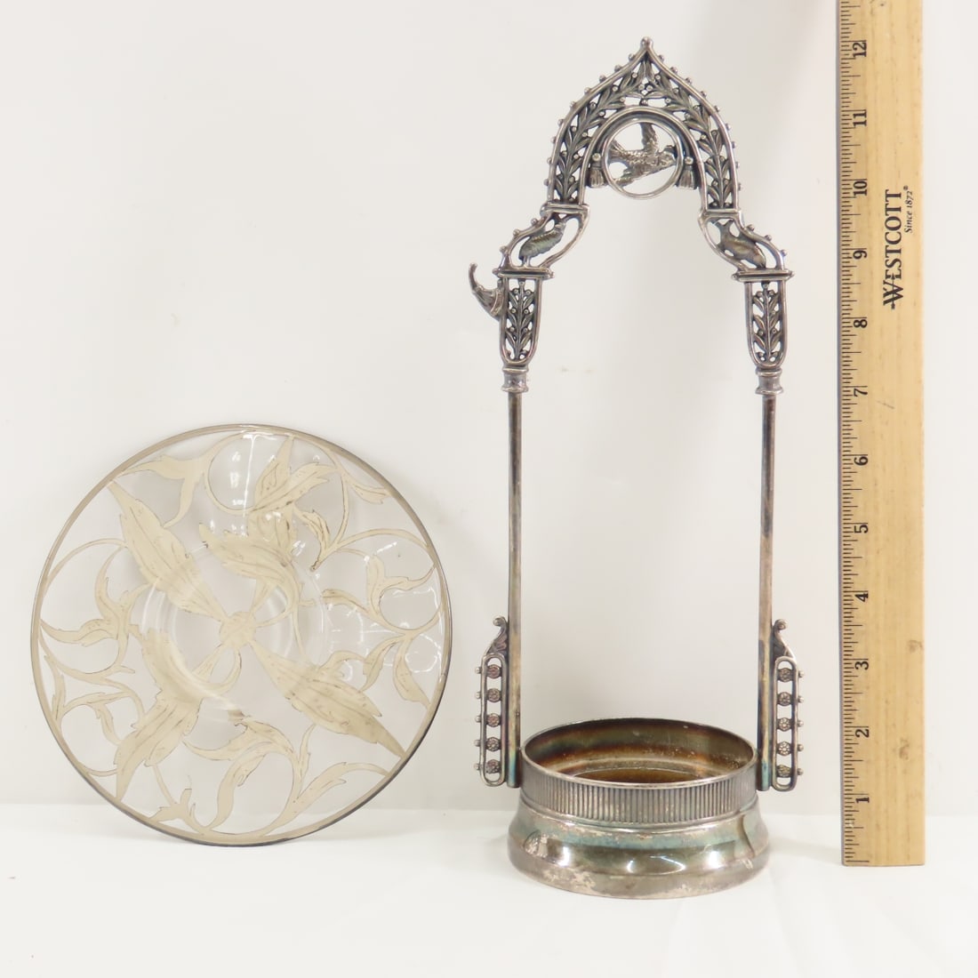 Art Nouveau Bohemian Austria Kralik Threaded bowl - 19