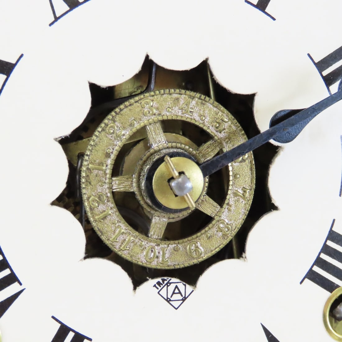 Anson Clock Co Gingerbread Mantle Clock - 4