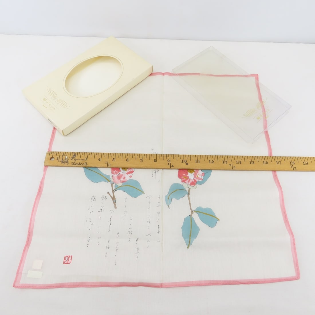 Japanese Takashimaya Scarves, Fabrics & Fans - 18