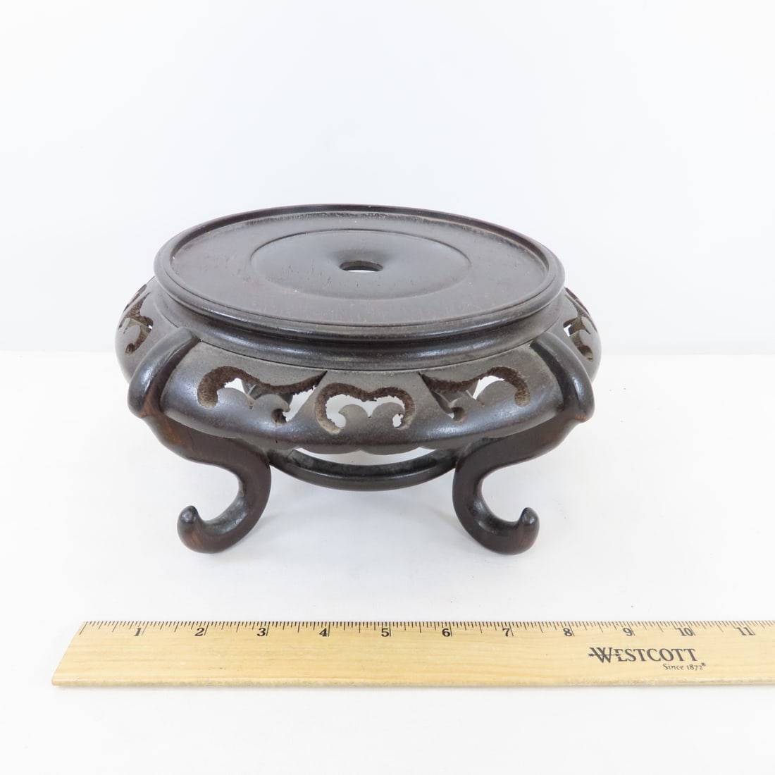 Wood Vase Stands and Pedestals, Mirrors & Displays - 2